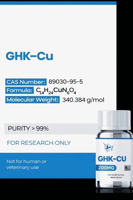 GHK-Cu (Copper Peptide) (200mg, 500mg, 1000mg)