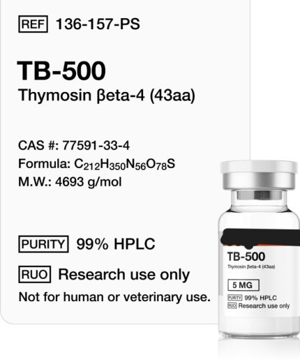 TB-500 (Thymosin Beta-4) (43aa) 5mg/10mg