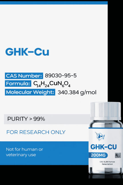 GHK-Cu (Copper Peptide) (200mg, 500mg, 1000mg)