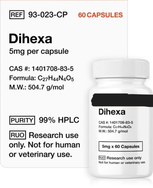 Dihexa (5mg x 60 Capsules = 300mg)