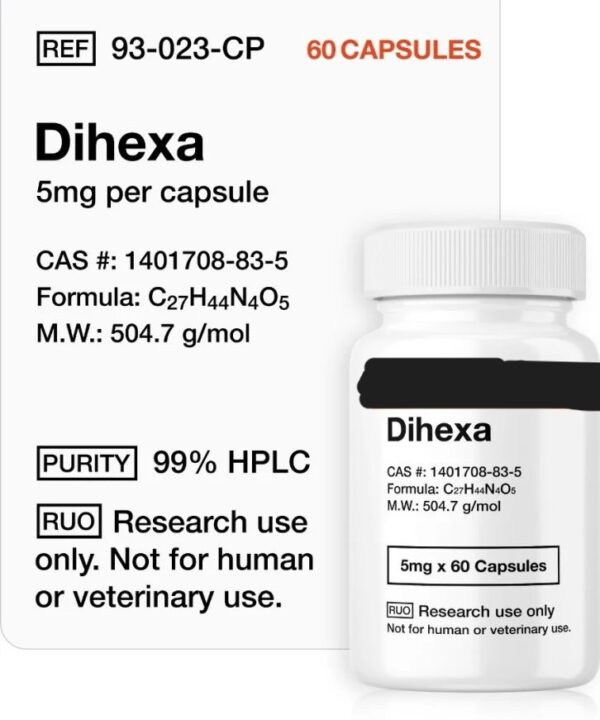 Dihexa (5mg x 60 Capsules = 300mg)