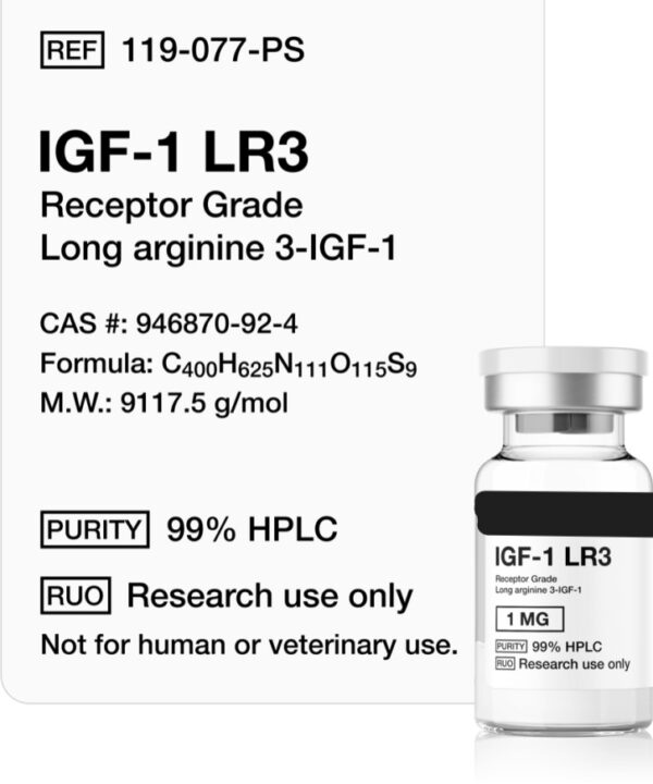 IGF-1 LR3 (Receptor Grade) 1mg