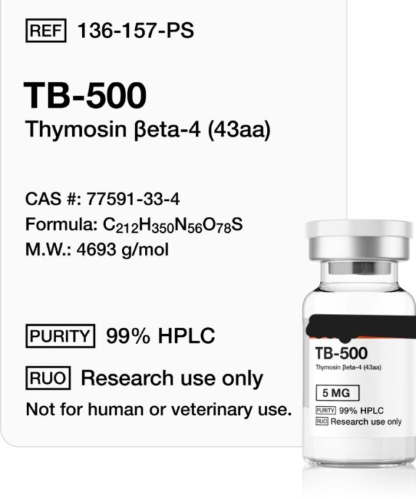 TB-500 (Thymosin Beta-4) (43aa) 5mg/10mg
